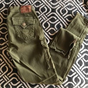 True Religion Cargo Skinny Jeans